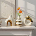 Trio de vases en céramique nordique BEDEN